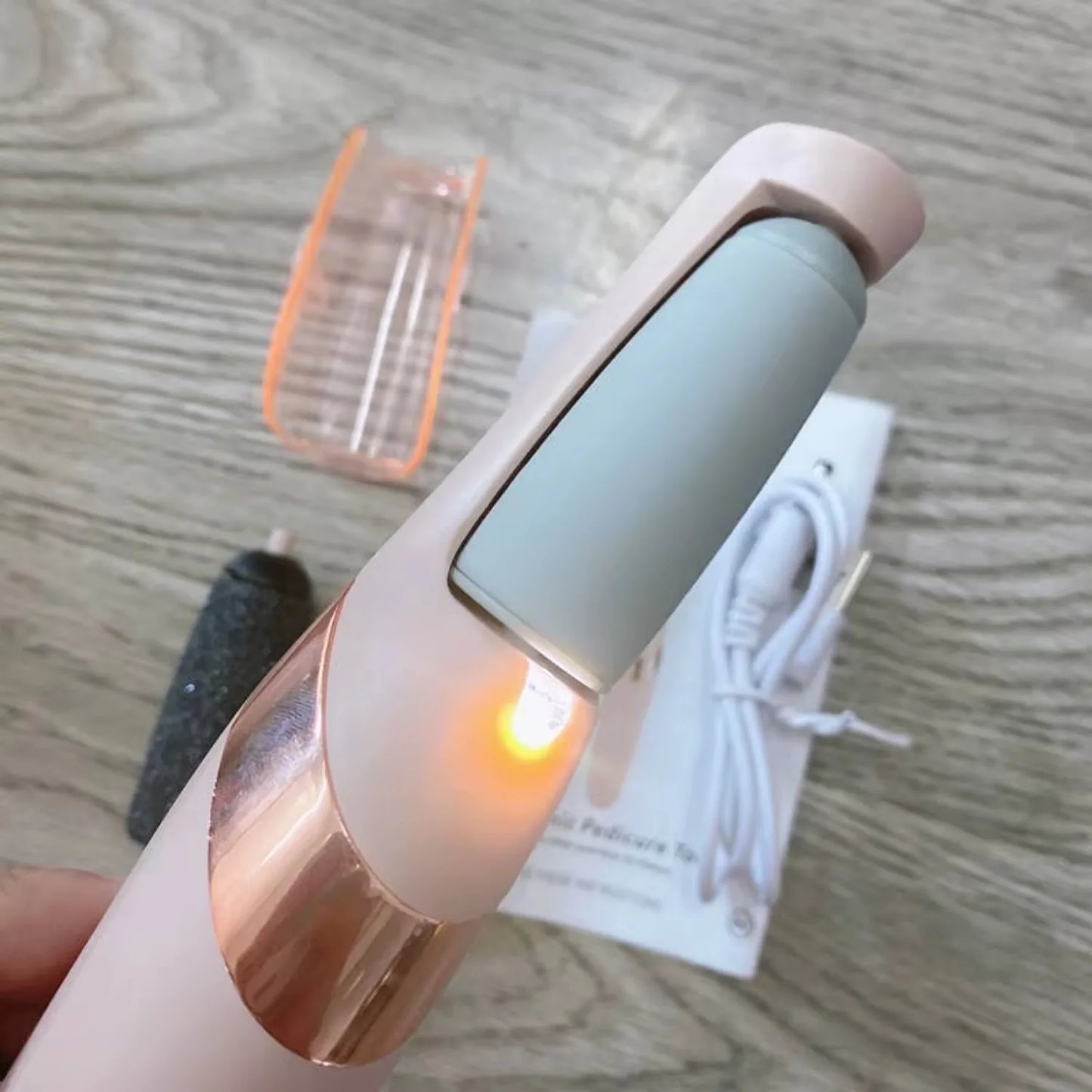 Rechargeable Electric Callus Remover – Cordless Foot File for Smooth and Soft Heels