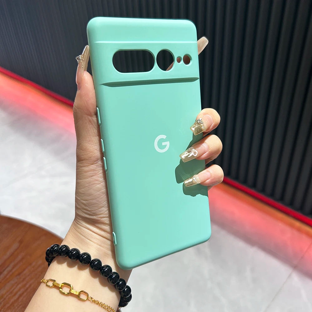 Silky Silicone Soft-Touch Case for Google Pixel