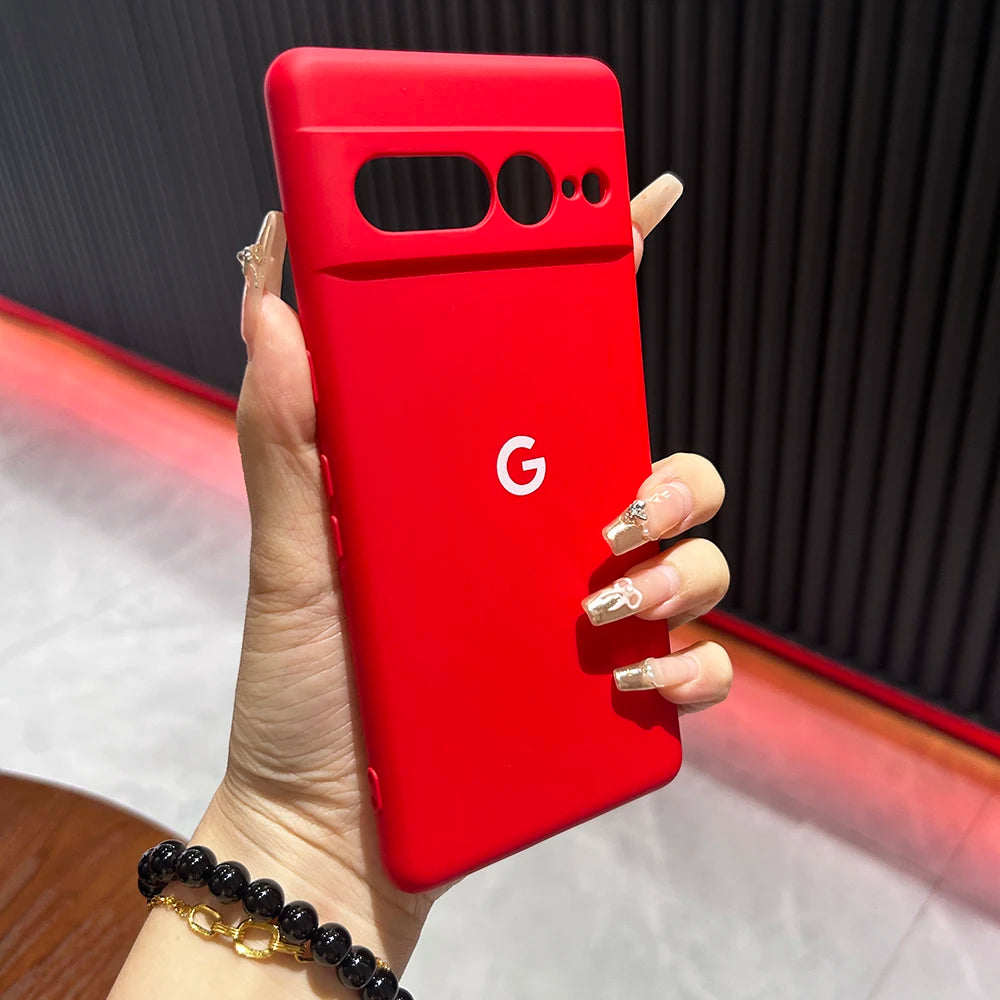 Silky Silicone Soft-Touch Case for Google Pixel