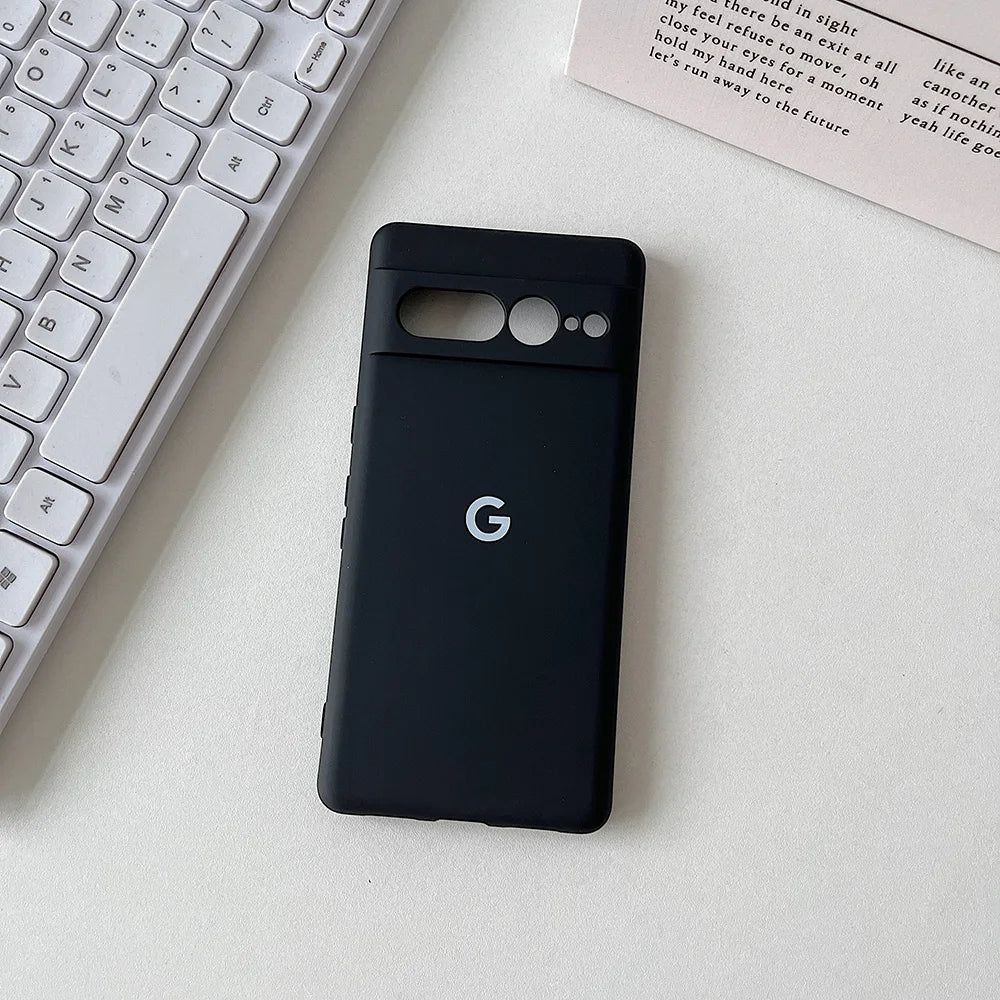 Silky Silicone Soft-Touch Case for Google Pixel