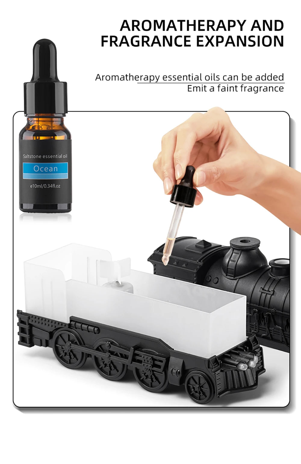 Train Shape Mini Aromatherapy Machine