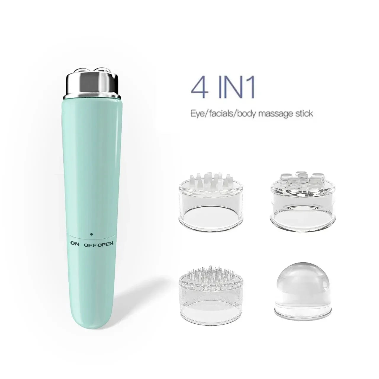 Electric Facial Massager Micro Vibration Eye Beauty Instrument for Dark Circles and Puffiness Relief