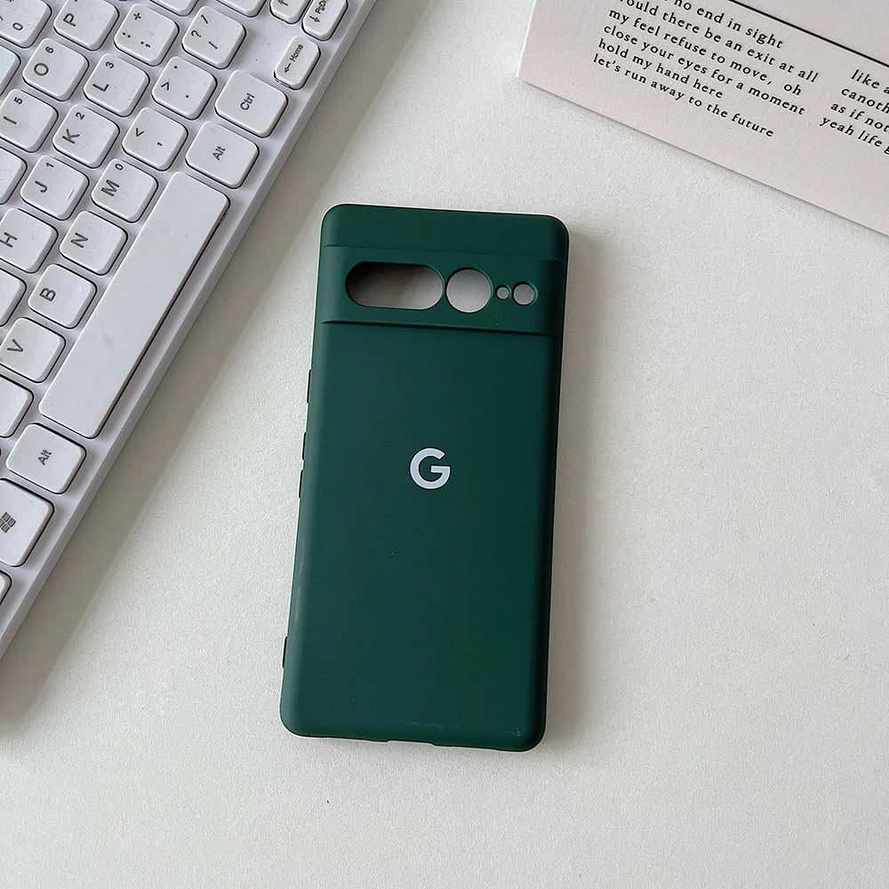 Silky Silicone Soft-Touch Case for Google Pixel