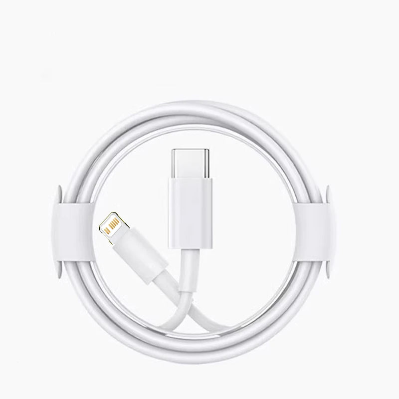 Original 30W USB Cable for Apple iPhone Fast Charging USB C to iOS Cable Charger