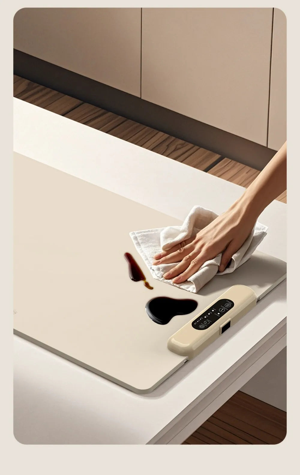 Flexible Silicone Heating Plate with Temperature Control