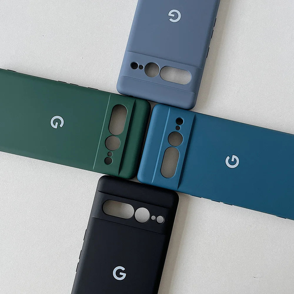 Silky Silicone Soft-Touch Case for Google Pixel