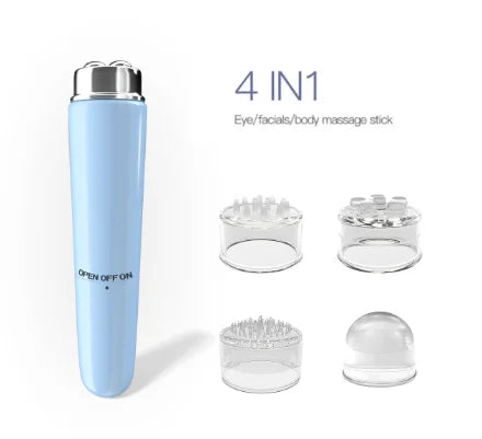 Electric Facial Massager Micro Vibration Eye Beauty Instrument for Dark Circles and Puffiness Relief