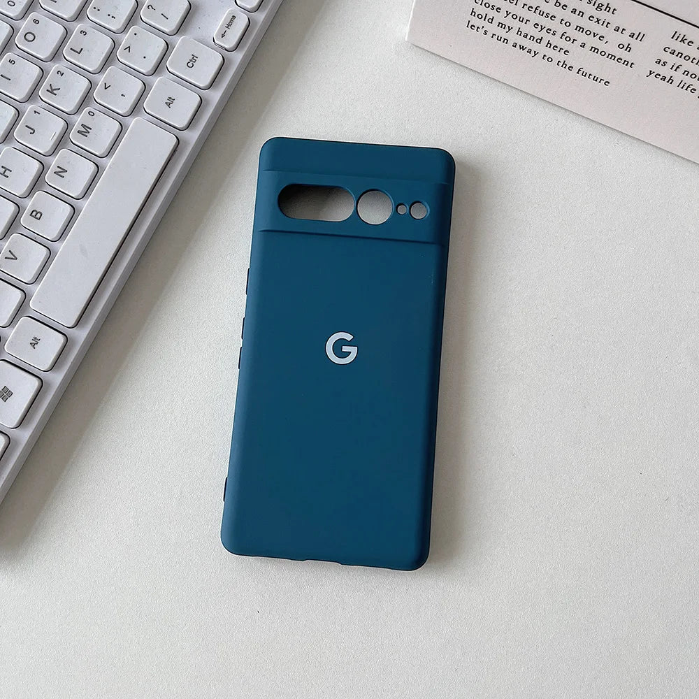 Silky Silicone Soft-Touch Case for Google Pixel