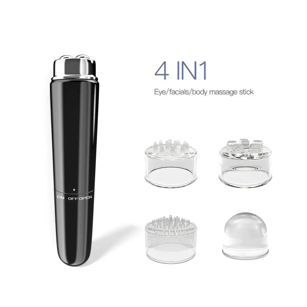 Electric Facial Massager Micro Vibration Eye Beauty Instrument for Dark Circles and Puffiness Relief