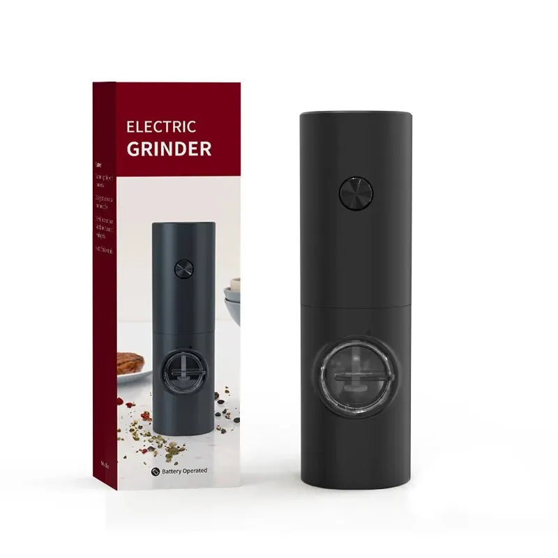 Electric Automatic Pepper and Salt Grinder – Adjustable Coarseness with LED Light