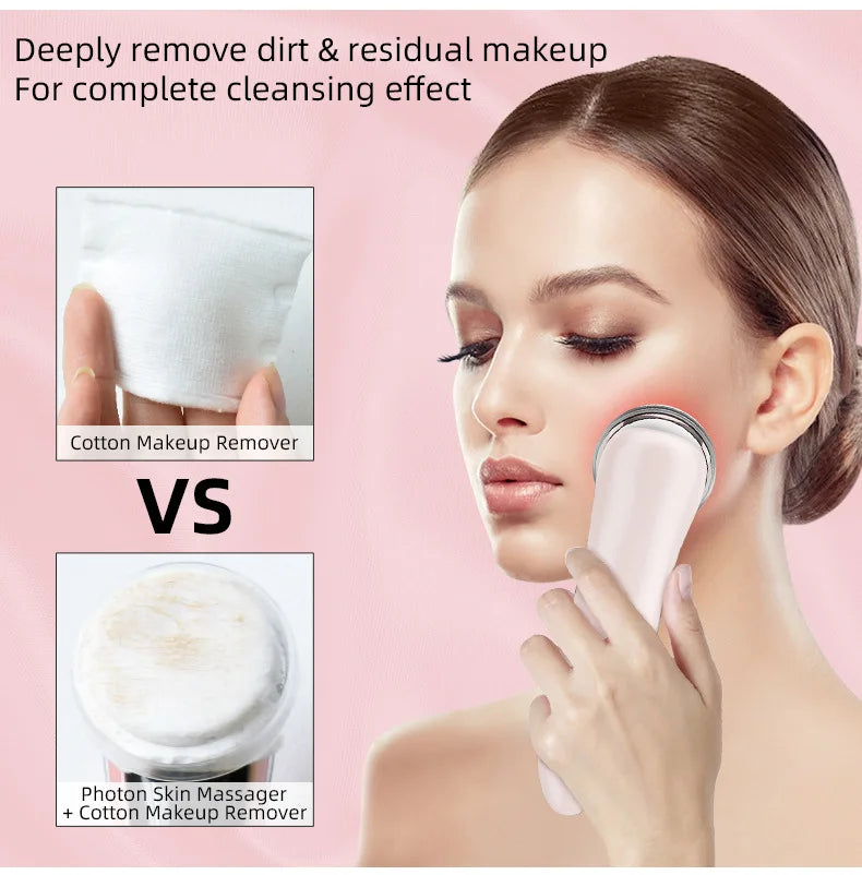 4-in-1 RF EMS Facial Massager – Wireless Skin Rejuvenation Device
