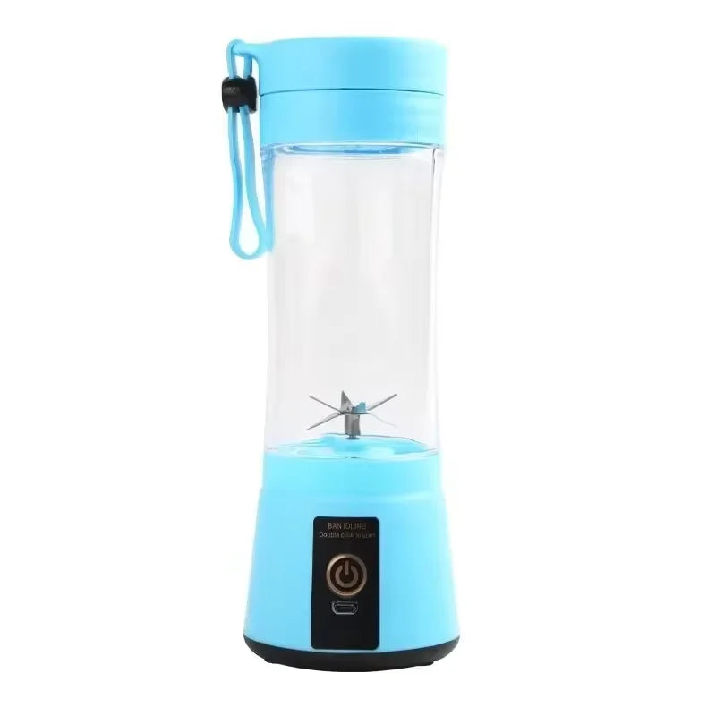 380ml Portable Electric Juicer – USB Rechargeable Mini Smoothie Blender for Travel and Kitchen Use