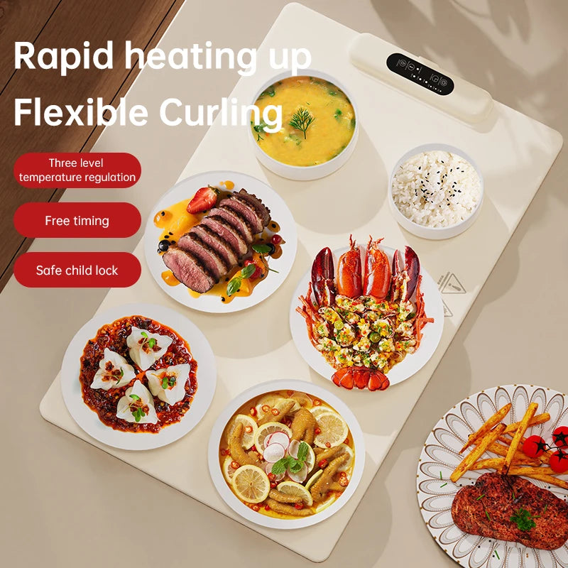 Flexible Silicone Heating Plate with Temperature Control