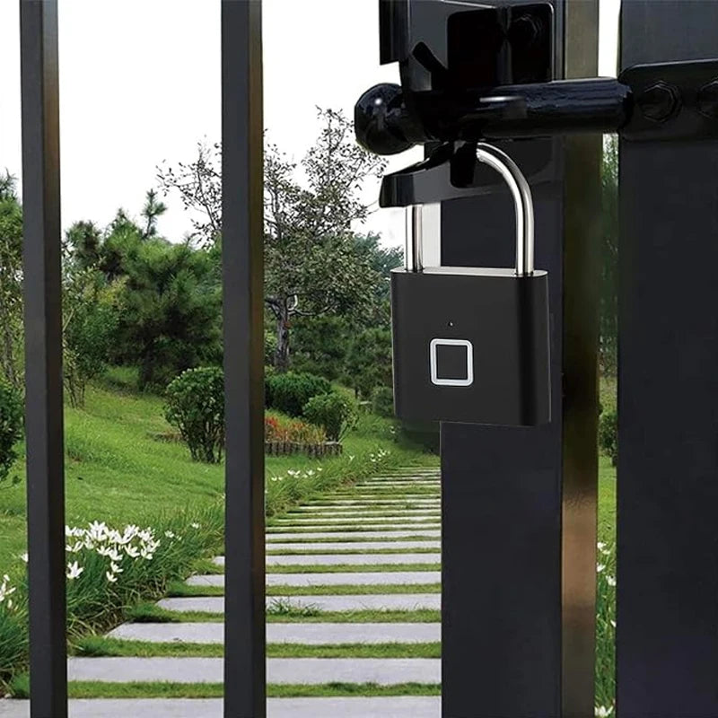 Keyless Smart Fingerprint Padlock – Secure, Modern, and Effortless Access