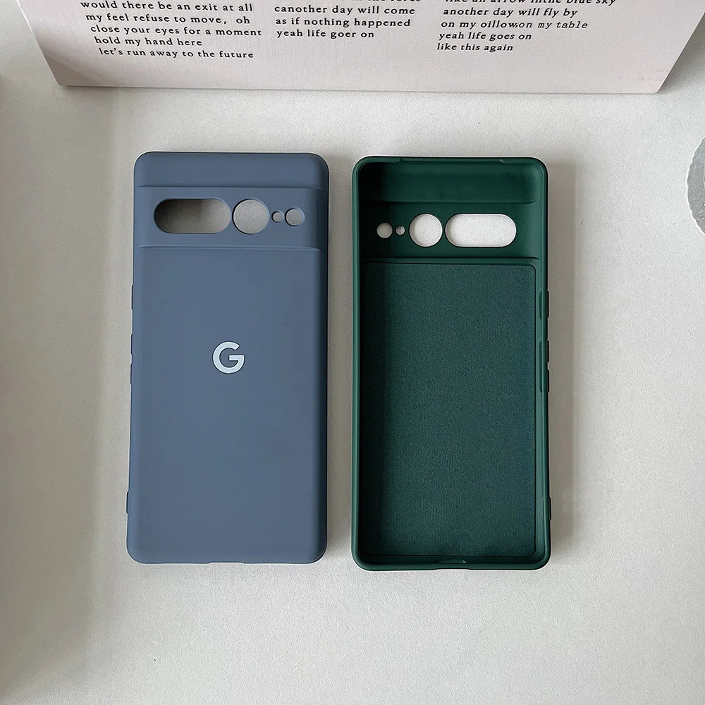 Silky Silicone Soft-Touch Case for Google Pixel