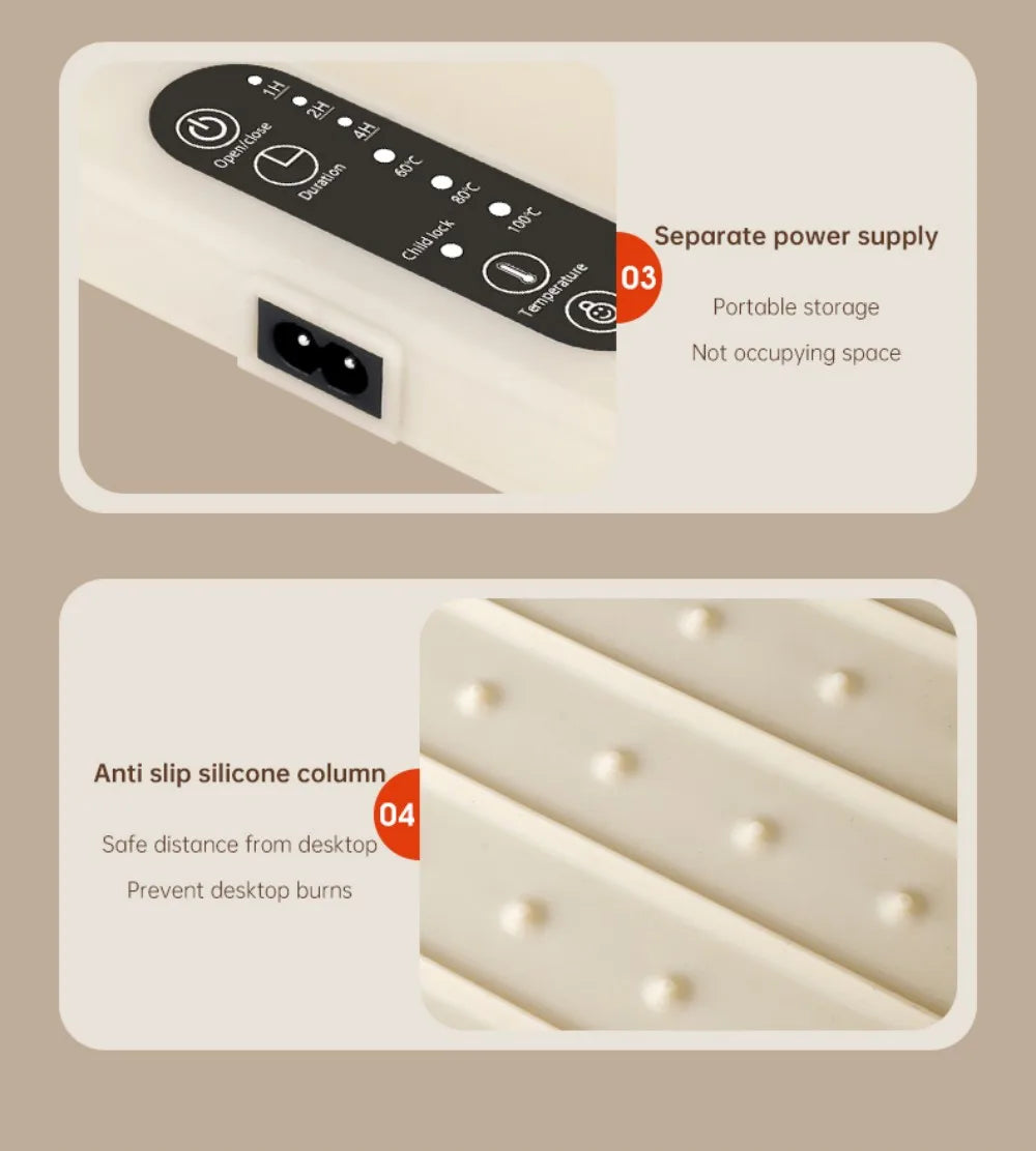 Flexible Silicone Heating Plate with Temperature Control
