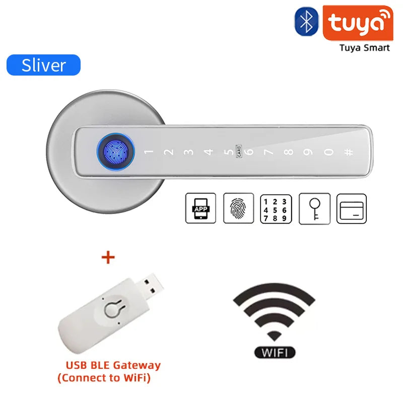 Tuya BLE Fingerprint Smart Door Lock