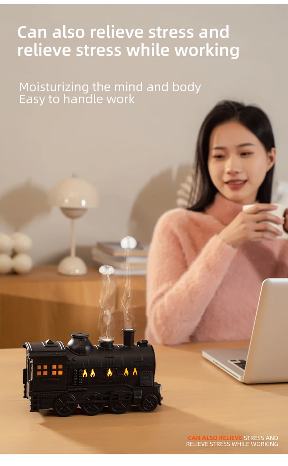 Train Shape Mini Aromatherapy Machine