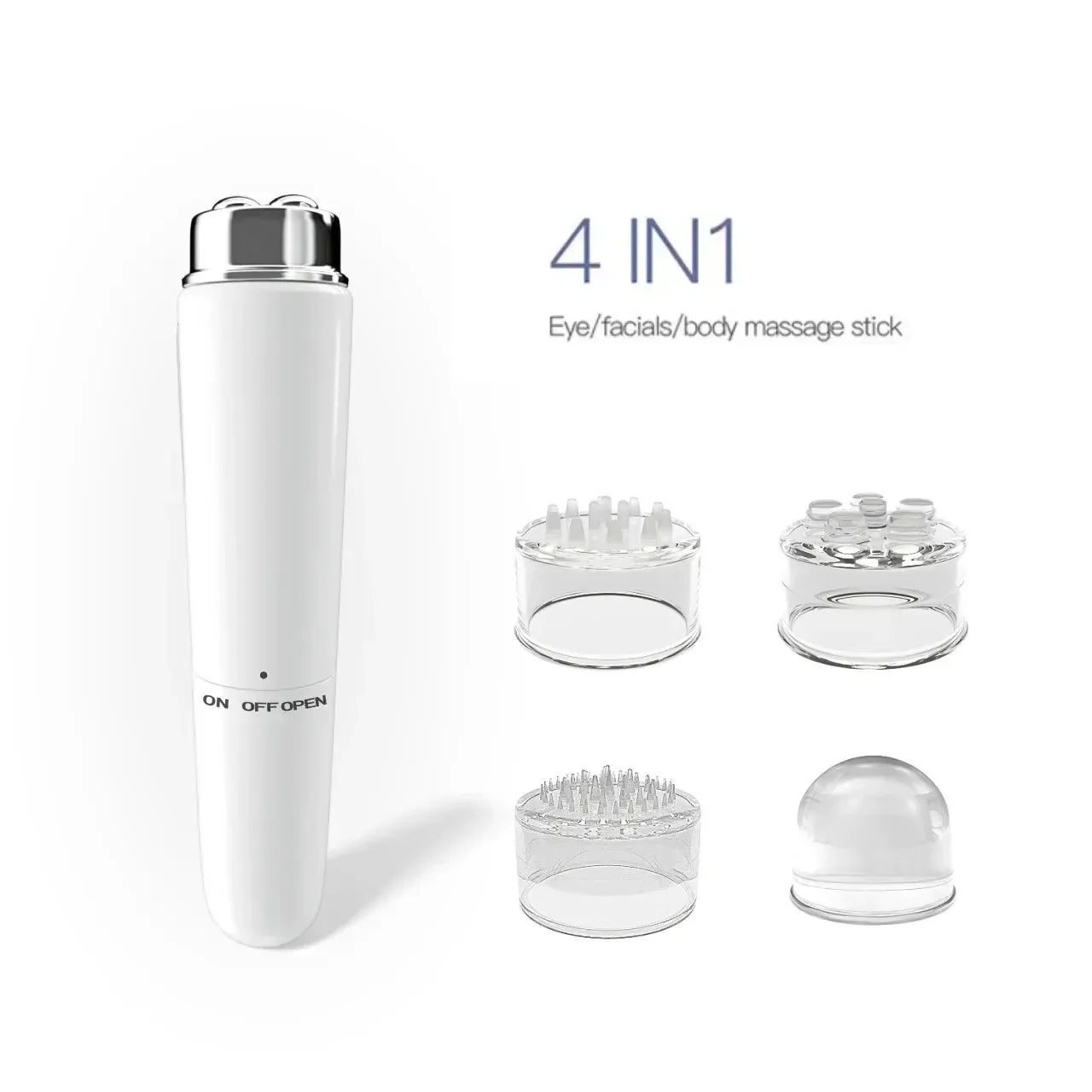 Electric Facial Massager Micro Vibration Eye Beauty Instrument for Dark Circles and Puffiness Relief