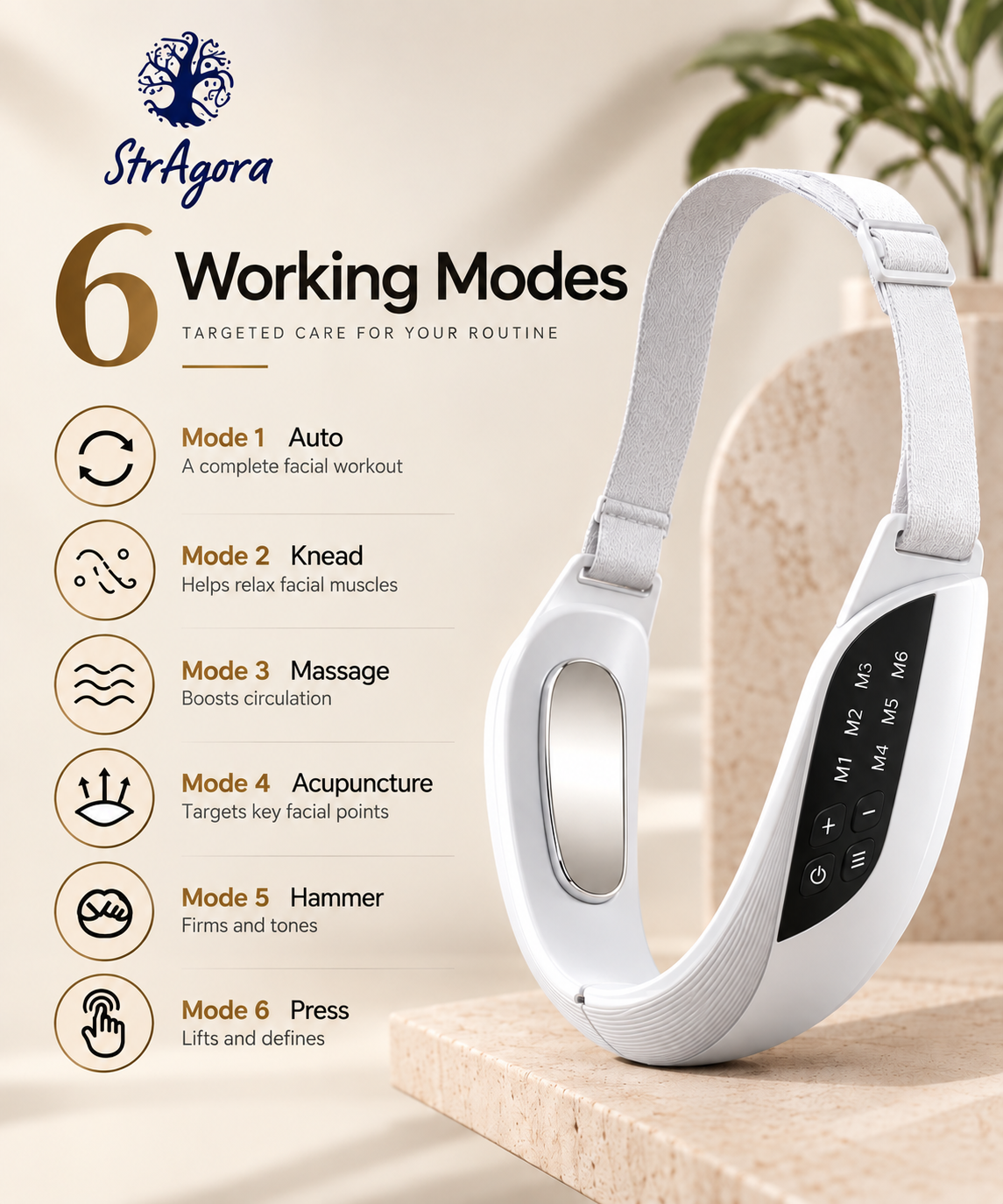EMS V-Face Facial Massager