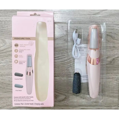 Rechargeable Electric Callus Remover – Cordless Foot File for Smooth and Soft Heels
