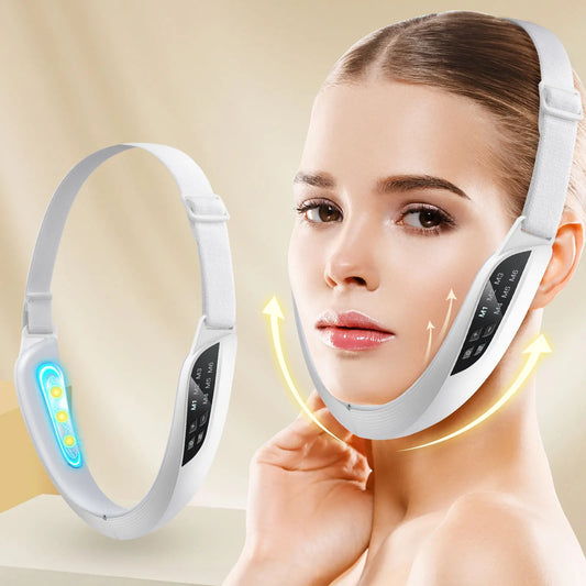 Electric V Face Lifting Beauty Device – EMS Microcurrent Facial Massager