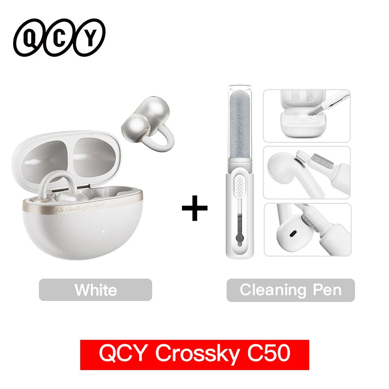 QCY Crossky C50 Open Ear Wireless Earbuds – Comfort, Clarity & Power
