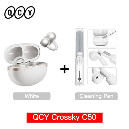 QCY Crossky C50 Open Ear Wireless Earbuds – Comfort, Clarity & Power