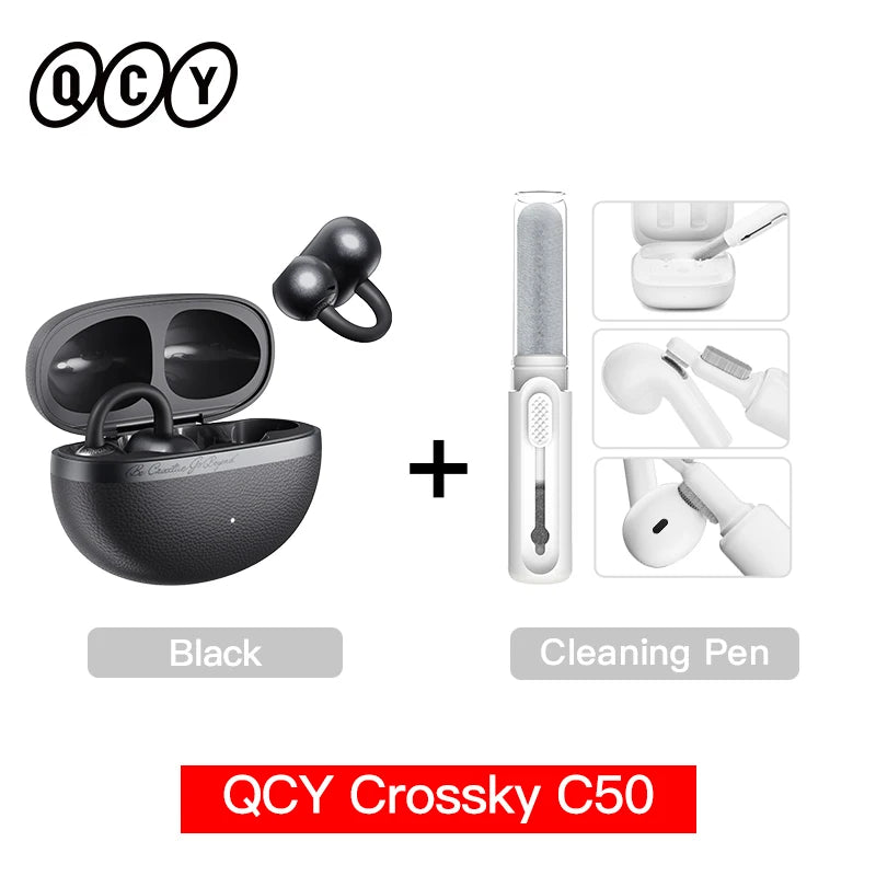 QCY Crossky C50 Open Ear Wireless Earbuds – Comfort, Clarity & Power