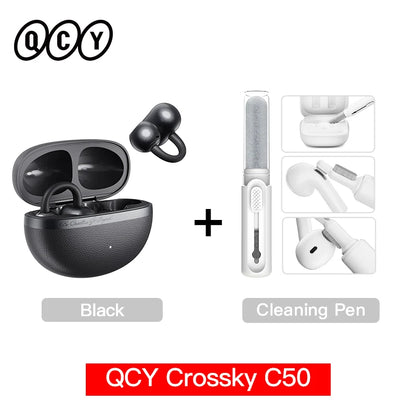QCY Crossky C50 Open Ear Wireless Earbuds – Comfort, Clarity & Power