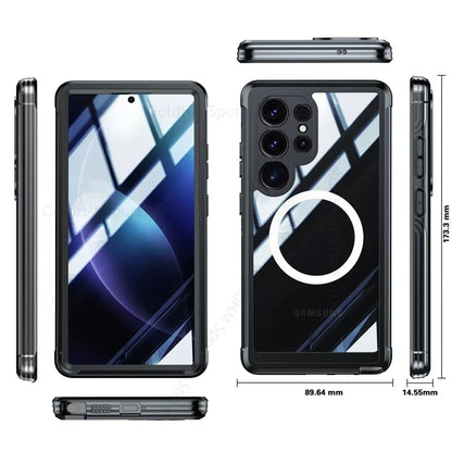 360° Full Body Hybrid Armor Case for Samsung Galaxy
