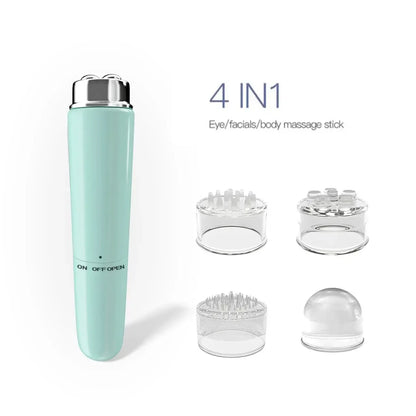 Electric Facial Massager Micro Vibration Eye Beauty Instrument for Dark Circles and Puffiness Relief