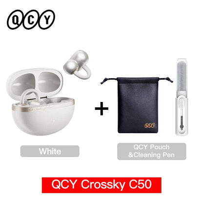 QCY Crossky C50 Open Ear Wireless Earbuds – Comfort, Clarity & Power