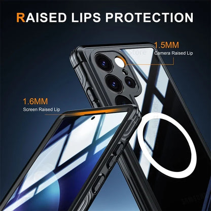 360° Full Body Hybrid Armor Case for Samsung Galaxy