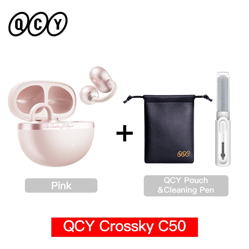 QCY Crossky C50 Open Ear Wireless Earbuds – Comfort, Clarity & Power