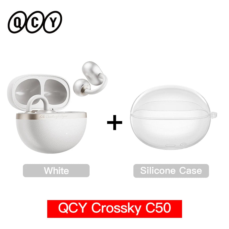 QCY Crossky C50 Open Ear Wireless Earbuds – Comfort, Clarity & Power