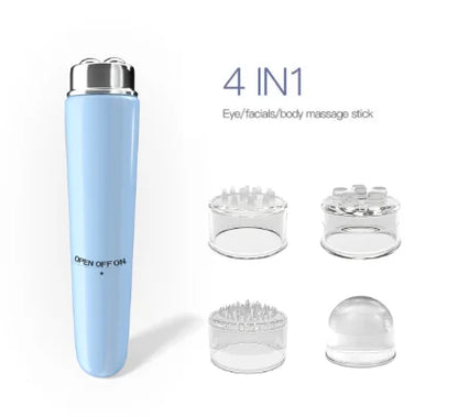 Electric Facial Massager Micro Vibration Eye Beauty Instrument for Dark Circles and Puffiness Relief
