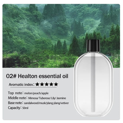 Rechargeable Portable Aroma Diffuser – Essential Oil Aromatherapy Machine with Timed Air Freshener Modes