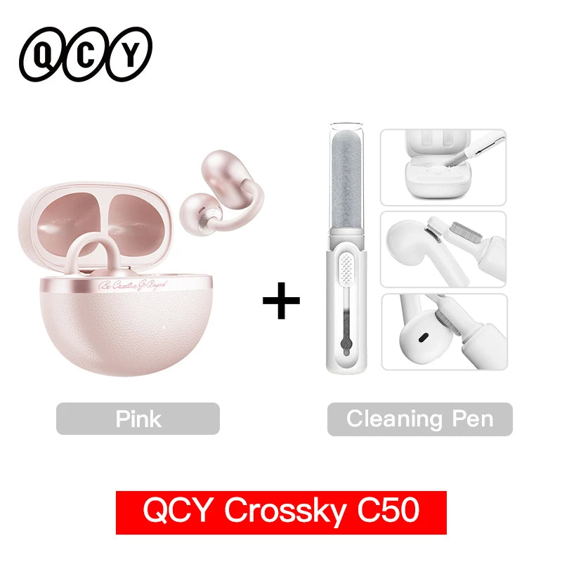 QCY Crossky C50 Open Ear Wireless Earbuds – Comfort, Clarity & Power