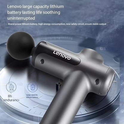 Lenovo Deep Tissue Massage Gun for Muscle Recovery and Relaxation