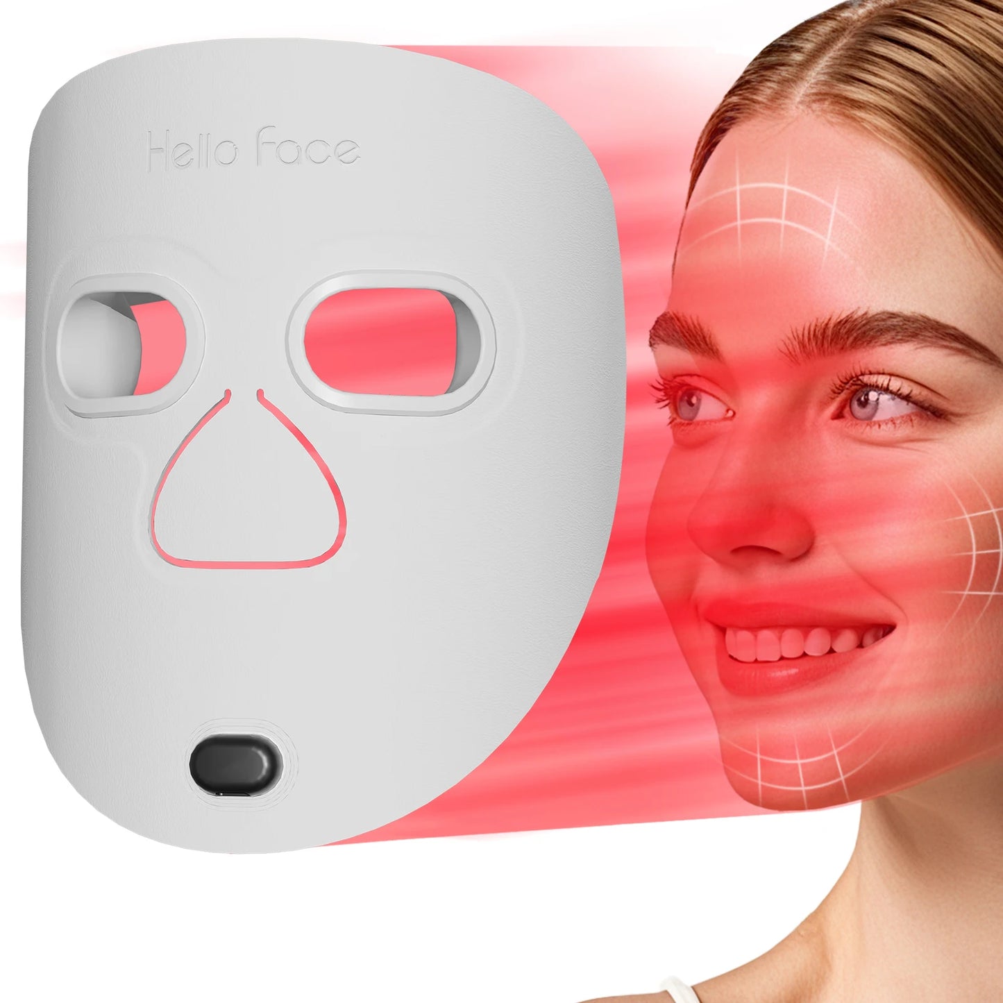 Hello Face M500S LED Mask – Professional Skin Rejuvenation at Home