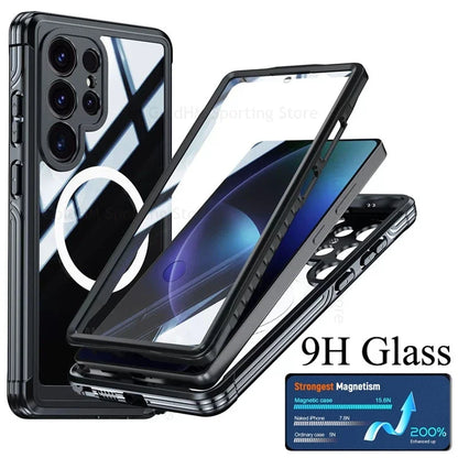 360° Full Body Hybrid Armor Case for Samsung Galaxy