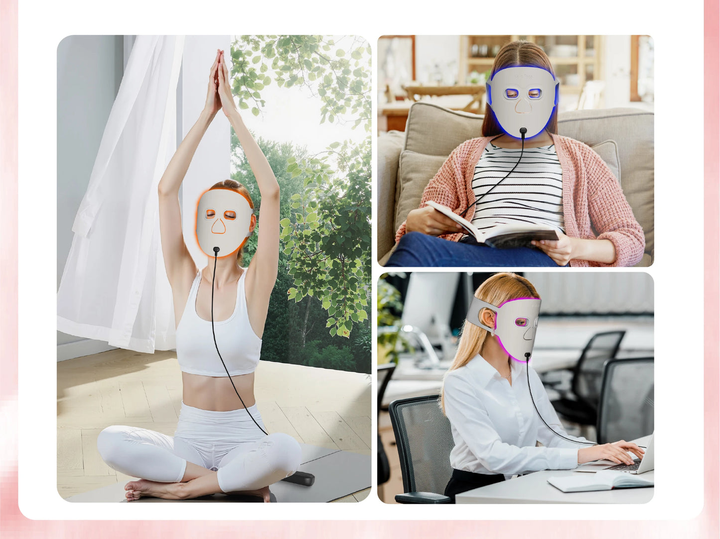 Hello Face M500S LED Mask – Professional Skin Rejuvenation at Home