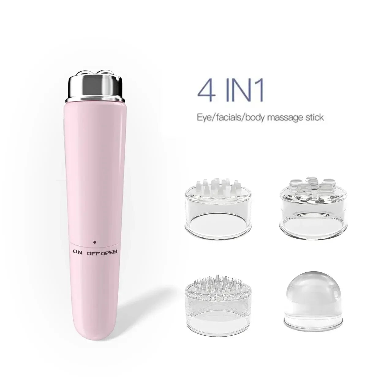 Electric Facial Massager Micro Vibration Eye Beauty Instrument for Dark Circles and Puffiness Relief