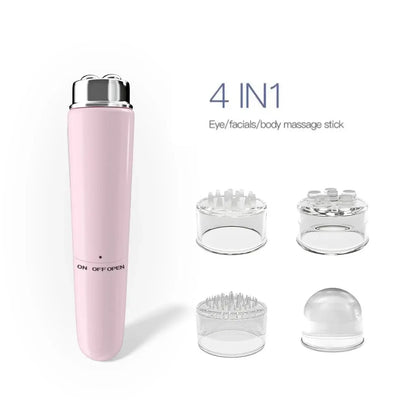 Electric Facial Massager Micro Vibration Eye Beauty Instrument for Dark Circles and Puffiness Relief