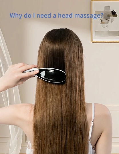 Electric Spray Massage Comb – LED Hair Growth & Scalp Care Vibration Massager Brush