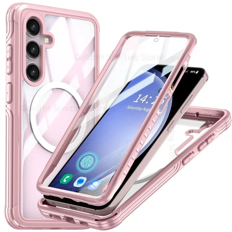 360° Full Body Hybrid Armor Case for Samsung Galaxy