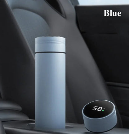500ml Temperature Display Thermos Cup – Stainless Steel Vacuum Insulated Bottle