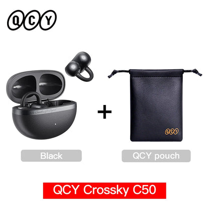 QCY Crossky C50 Open Ear Wireless Earbuds – Comfort, Clarity & Power