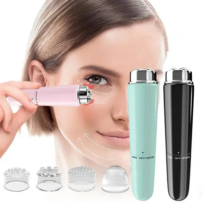 Electric Facial Massager Micro Vibration Eye Beauty Instrument for Dark Circles and Puffiness Relief